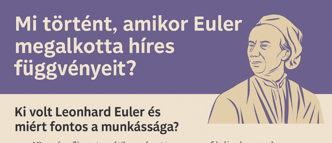 Mi történt, amikor Euler megalkotta híres függvényeit?